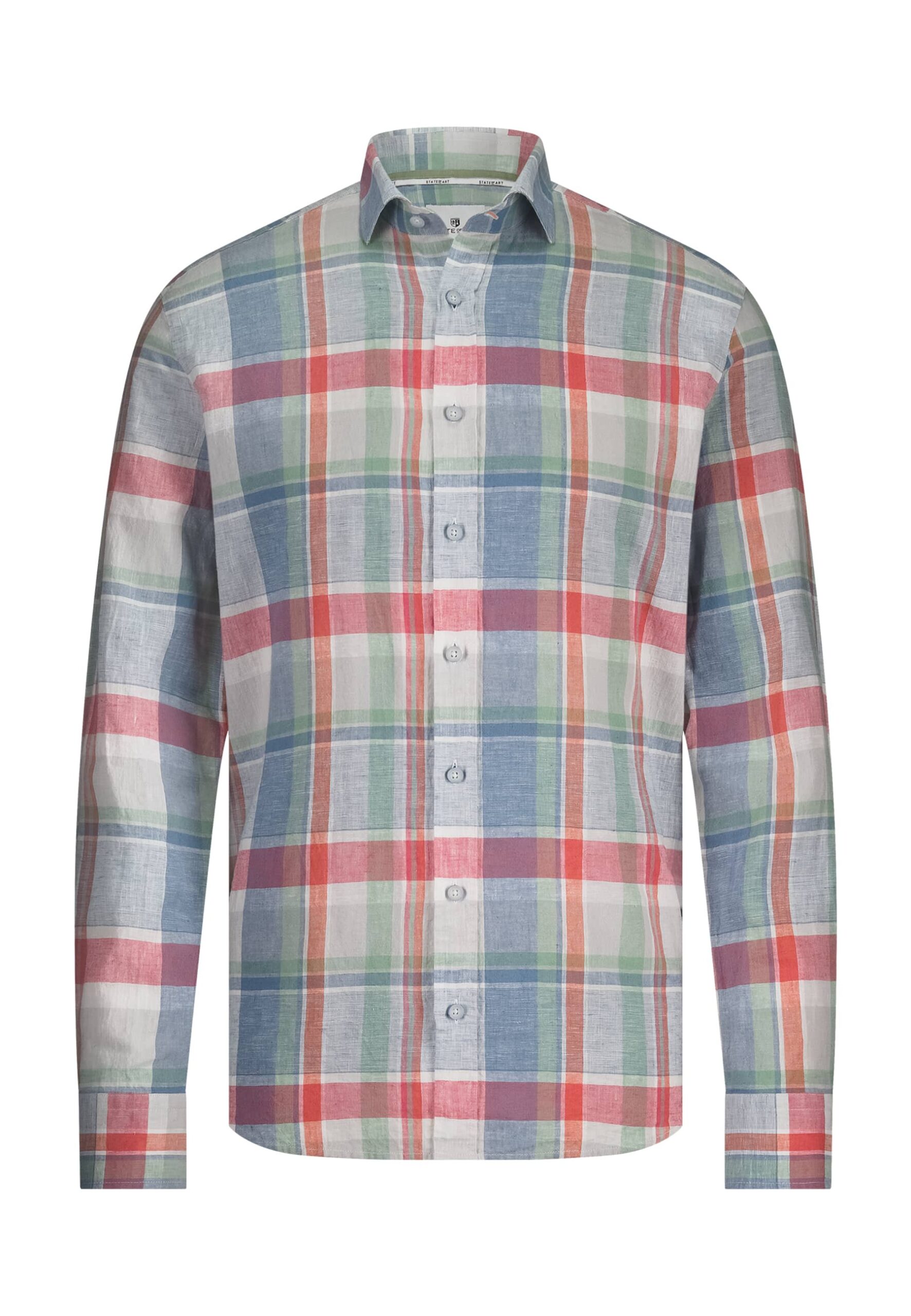 State-of-Art_summer-2025_1156_21515334_7 Shirt LS Checked Oxf 21515334-1156