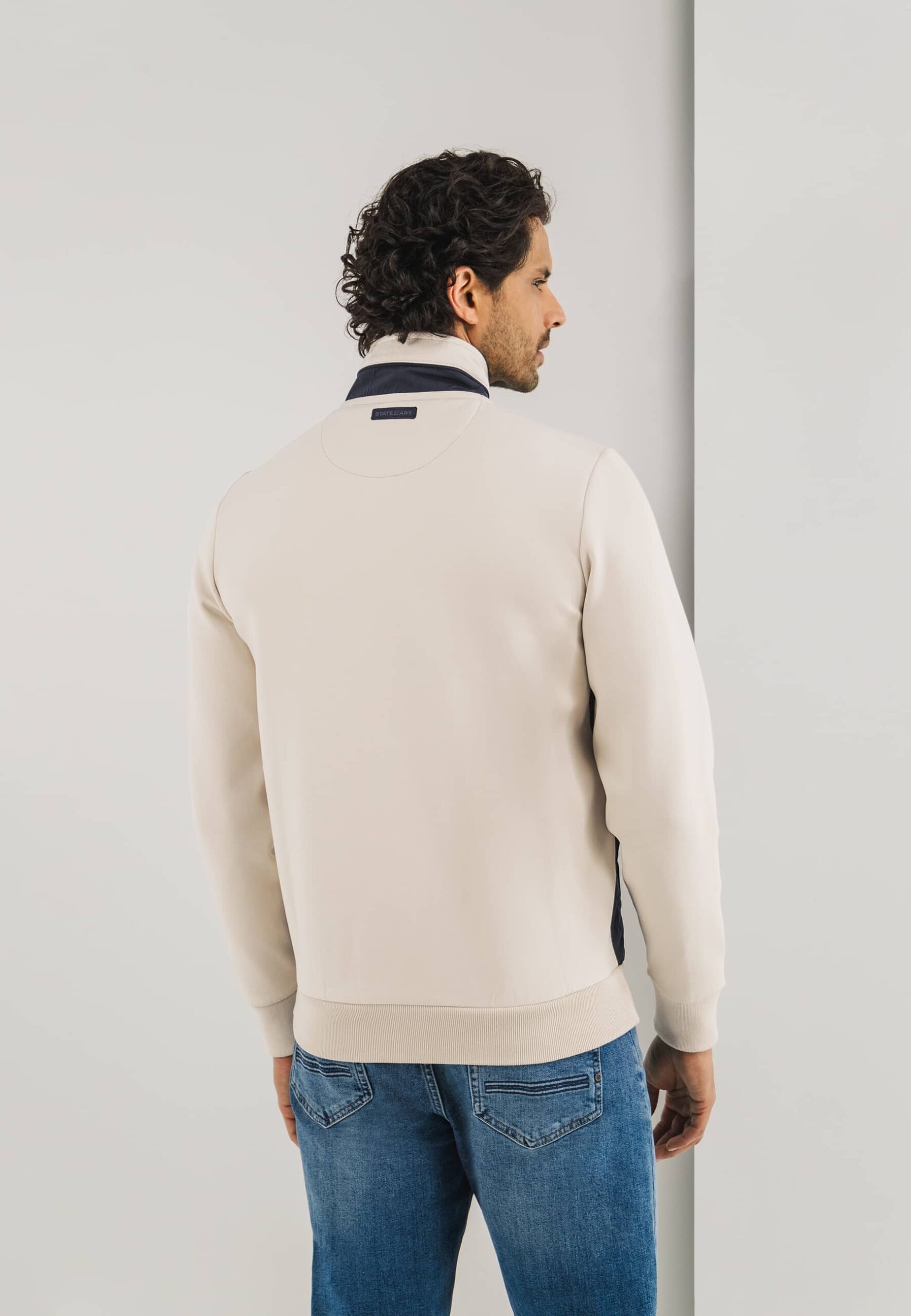 Sweat Cardigan Plain 56115510-1459