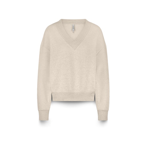 Soft V-neck sweat 3s5193-30413-122