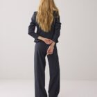 Trousers wide leg Pinstripe 4s2905-12258-495